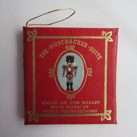 3 Mini Book Christmas Ornaments Nutcracker Suite & 12 Days of Christmas, Santa - Picture 2 of 16